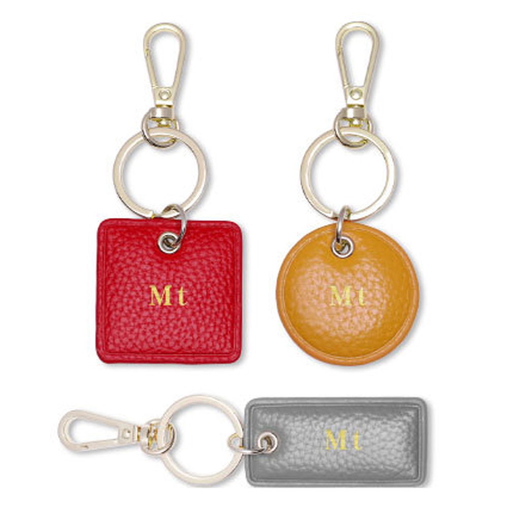 Custom Letters Leather Keychai - Monogram Keychain Leather のレビューと価格