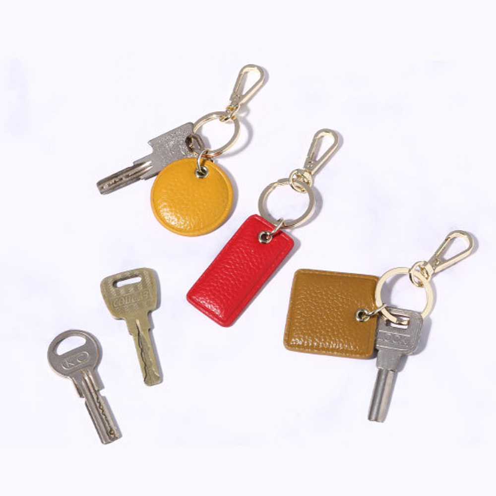 Custom Letters Leather Keychai - Monogram Keychain Leather のレビューと価格
